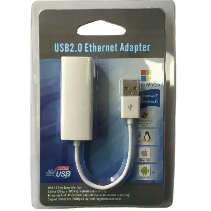 تبدیل USB 2.0 به Ethernet 10/100