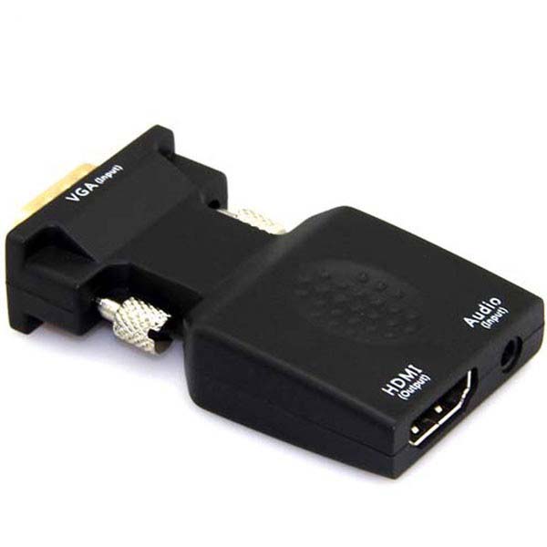 تبدیل VGA به HDMI با خروجی صدا