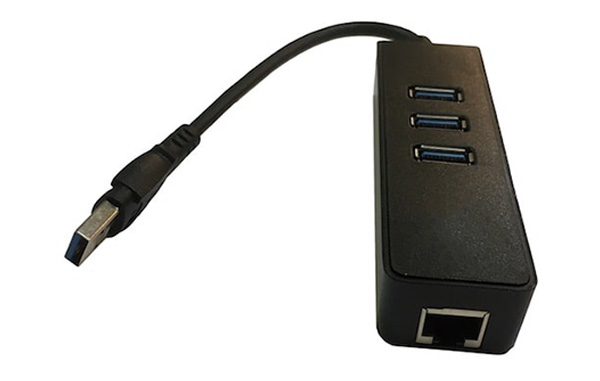 هاب USB 3.0 با 3 پورت USB 3.0 و LAN 100