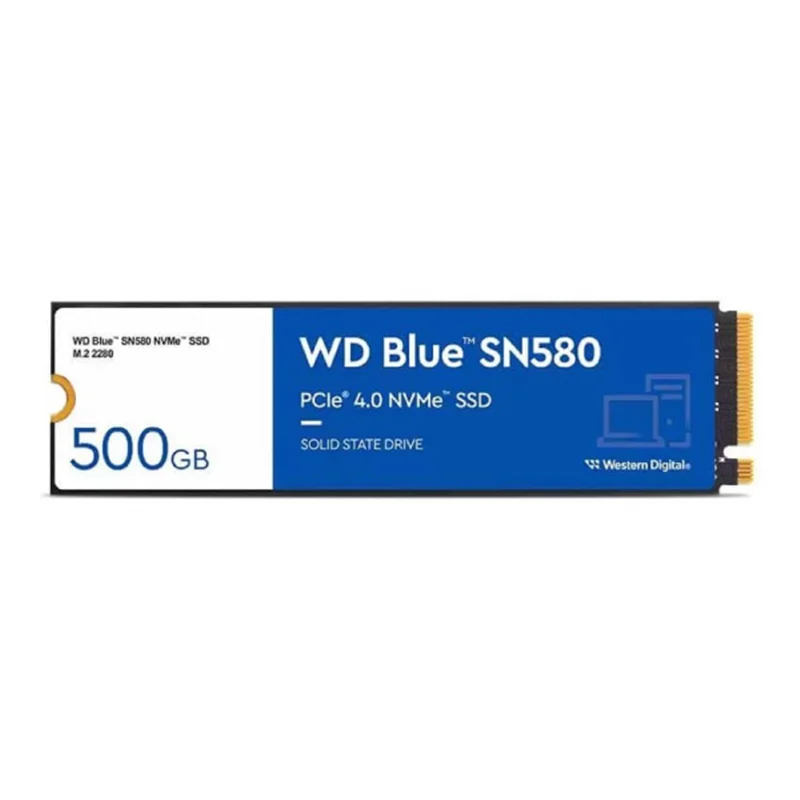 اس اس دی M.2 اینترنال وسترن دیجیتال مدل Blue SN580 NVMe ظرفیت 500 گیگابایت