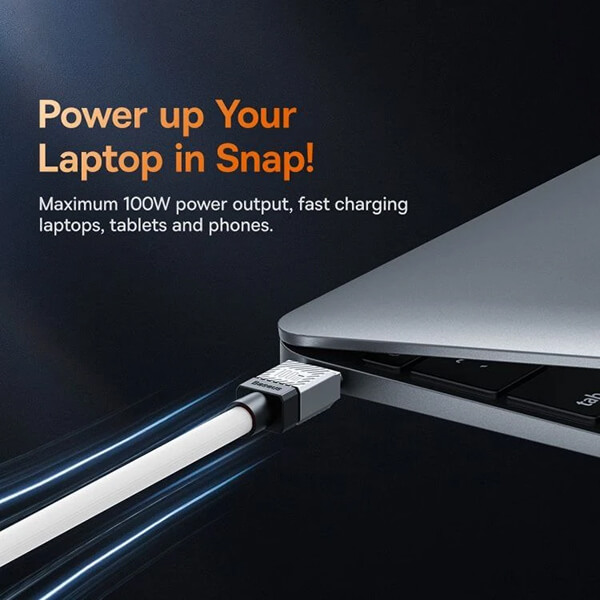 کابل سوپر فست شارژ تایپ سی باسئوس CoolPlay CAKW000702