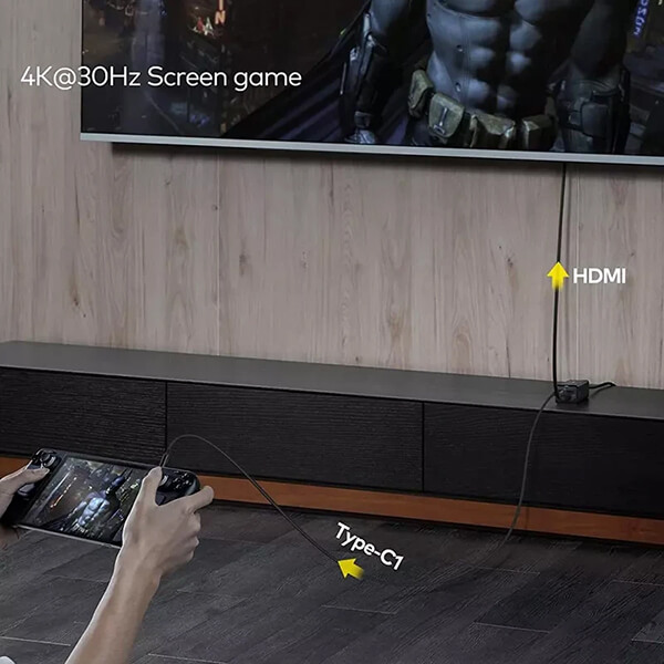 شارژر رومیزی و هاب بیسوس GaN5 Pro مجهز به پورت HDMI با خروجی 4K