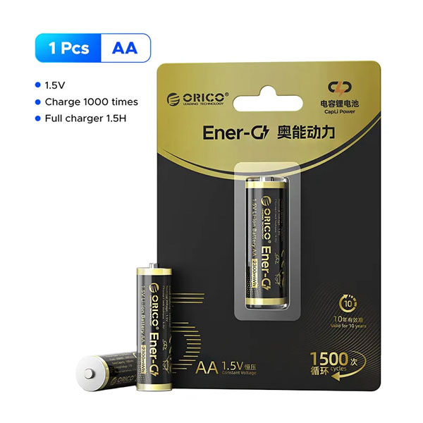خرید بسته ۱ عددی باتری قلمی قابل شارژ اوریکو مدل EG5-UN-PK-BP