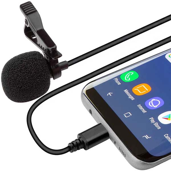 خرید میکروفون یقهای لاوالیر JH-042 با رابط Type-C