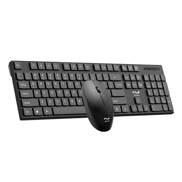 صفحه کلید و موس بی سیم زیچر مدل KM240