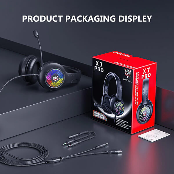 هدست باسیم گیمینگ اونیکوما مدل X7 Pro