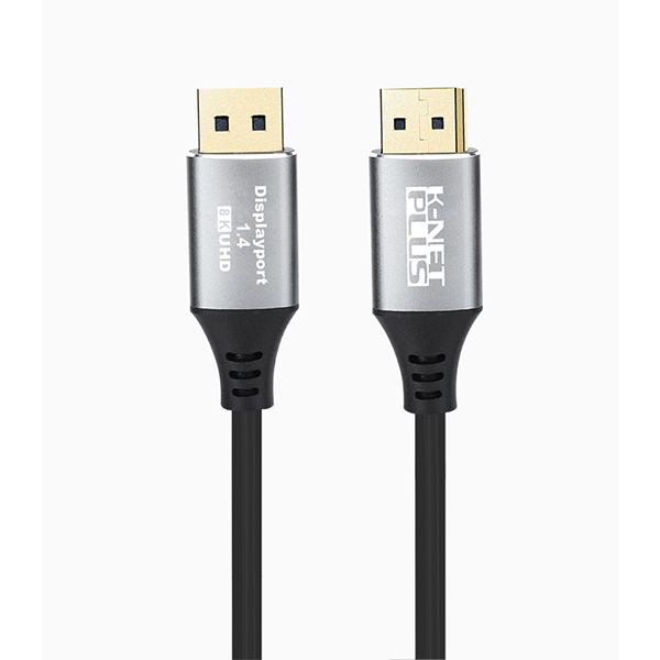 کابل ۱.۴ DisplayPort دو سر نر کی نت پلاس KP-CDP1418 با طول ۱.۸ متر