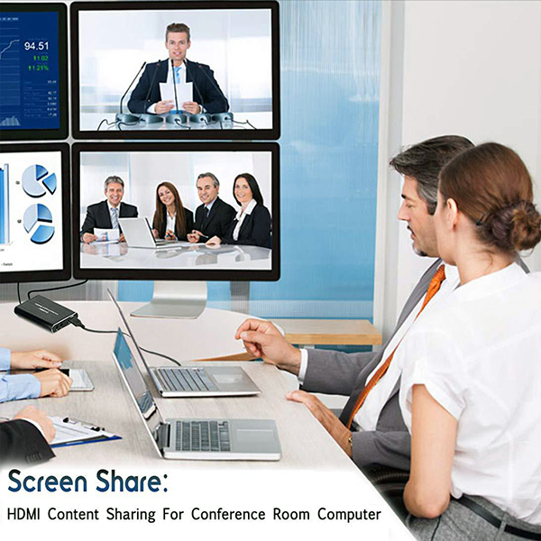 استفاده از ​کارت کپچر HDMI مدل EC292 در جلسات