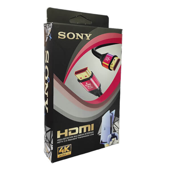 کابل HDMI ورژن 2.0 سونی طول 1.5 متر با رزولوشن 4K مخصوص پلی استیشن