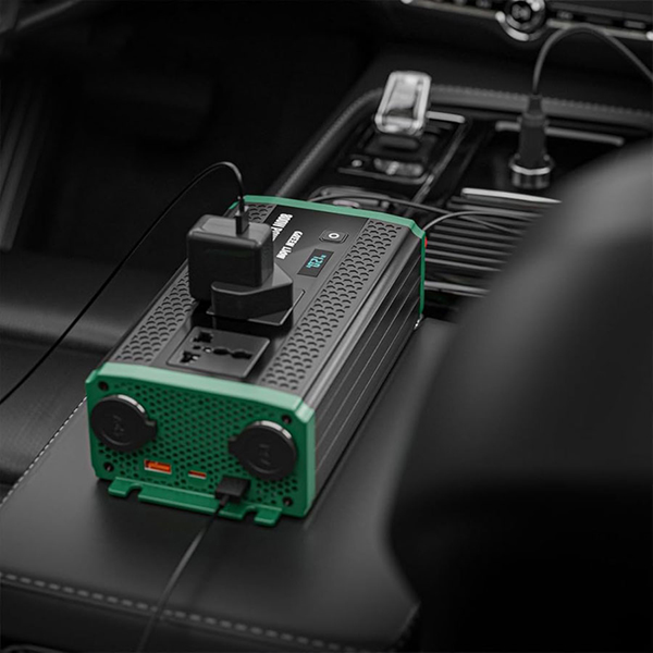 اینورتر خودرو 800 وات گرین لاین Green Lion GC-350 Car Inverter