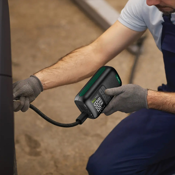 پمپ باد گرین لاین مدل Green Lion GL-A4 Tire Inflator GNGLA4TINFBK