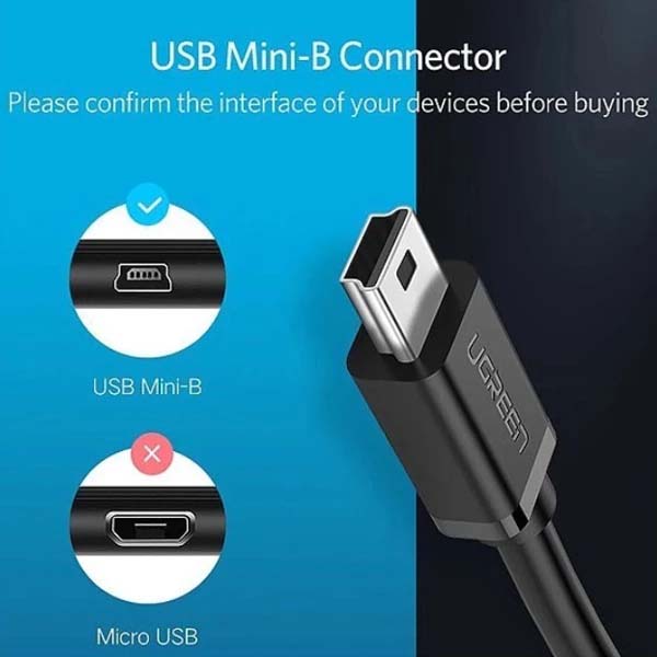 کابل Mini USB - OTG به USB 2.0 یوگرین مدل 10383-US249