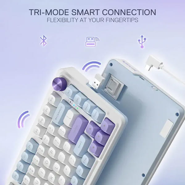 کیبورد ردراگون UCAL MAX K673 WBP RGB سوئیچ سبز Mint Mambo