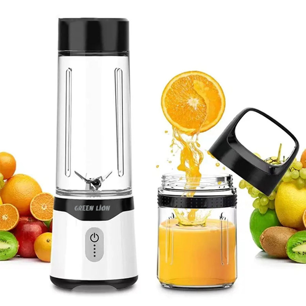 مخلوط کن قابل حمل شارژی 6 تیغه گرین لاین Green Lion GNSUMBLBKWH