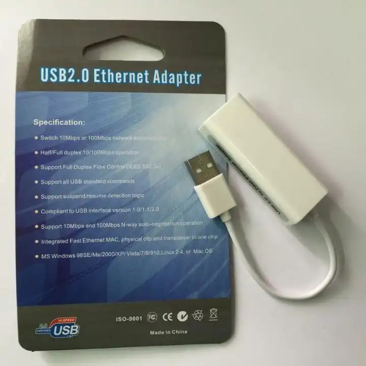 تبدیل USB 2.0 به Ethernet 10/100