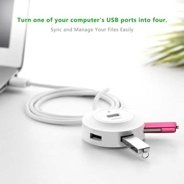 هاب 4 پورت USB 2.0 یوگرین مدل CR106-20270