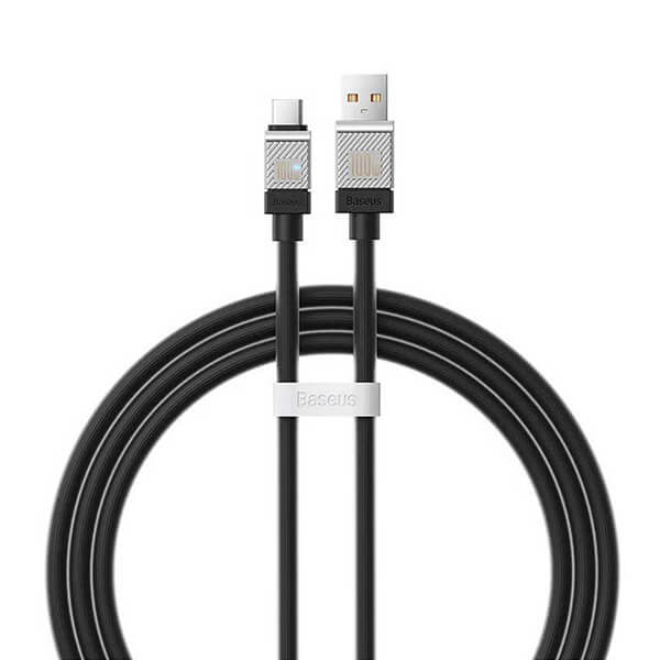 کابل سوپر فست شارژ Type-C باسئوس مدل CoolPlay CAKW000601 