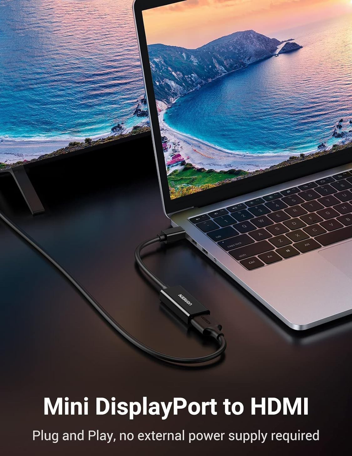 مبدل Mini Displayport به HDMI یوگرین مدل MD112-10461
