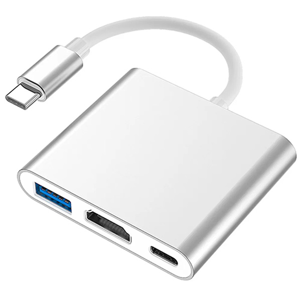 تبدیل Type-C به HDMI/USB 3.0/PD کی نت مدل K-COUC30HU