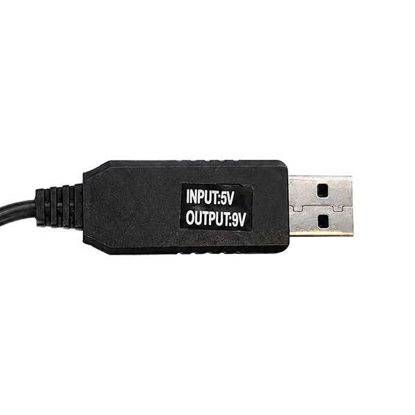 خرید کابل تبدیل USB به DC خروجی 9 ولت