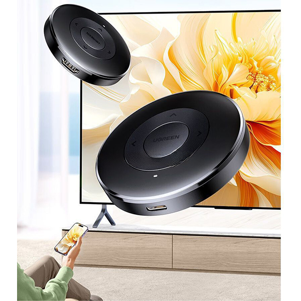 دانگل HDMI بی‌ سیم یوگرین مدل 15674-CM658 با رزولوشن 1080p