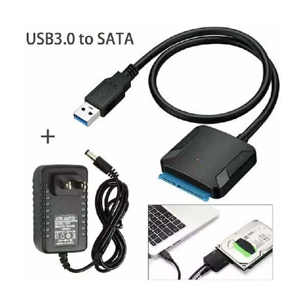 خرید مبدل USB 3.0 به SATA همراه آداپتور