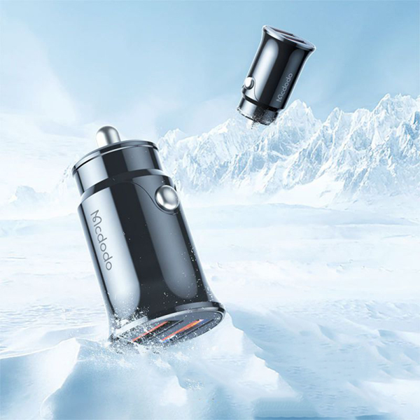 شارژر فندکی 12W مک دودو مدل CC-6602 با 2 خروجی USB-A