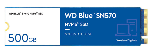 حافظه M.2 وسترن دیجیتال مدل Blue SN570 ظرفیت 500 گیگابایت