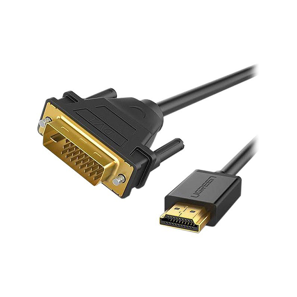 کابل HDMI به 1+24 DVI-D (دو طرفه) یوگرین مدل HD106-10137 طول 5 متر