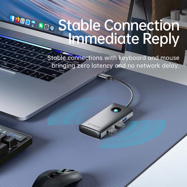 هاب 6 پورت USB-C اوریکو مدل PW11-6PR