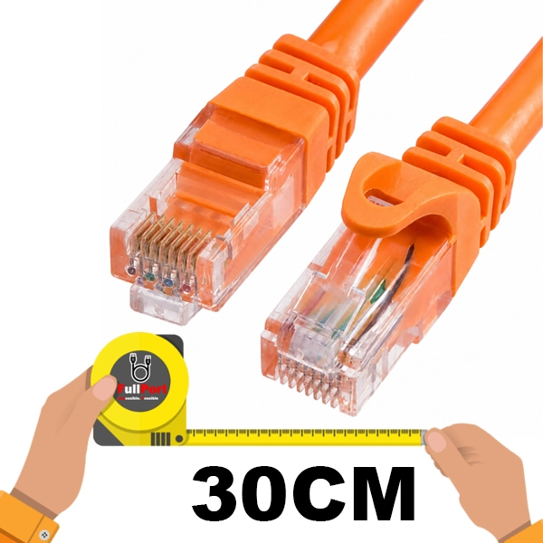 پچ کورد CAT6 واصل طول 30 سانتی متر
