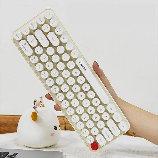 ابعاد کوچک و خوش دست کیبورد بی سیم مافی I BEAN PURE