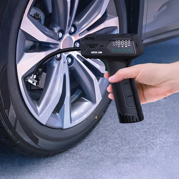 پمپ باد شارژی گرین لاین مدل Hyper Air Portable Tire Inflator 