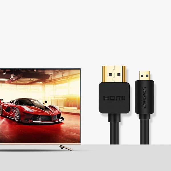 کابل Micro HDMI به HDMI 2.0 یوگرین مدل HD127-30102 طول 1.5 متر با رزولوشن 4K