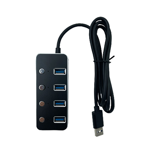 هاب 4 پورت USB 3.0 کلید دار کی نت مدل K-HUAMH504