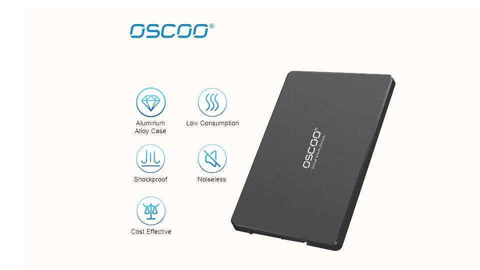 اس اس دی اینترنال اسکو مدل OSCOO SSD 001 ظرفیت 256 گیگابایت