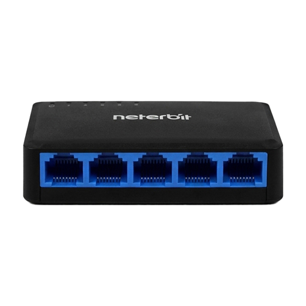 سوئیچ شبکه نتربیت مدل NGS-1005E-C با ظرفیت سوئیچینگ 10Gbps