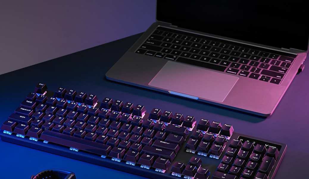 کیبورد بی سیم گیمینگ رپو V500 PRO