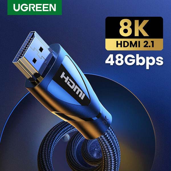 کابل 2.1 HDMI بافته شده یوگرین مدل 80402-HD140 طول 1.5 متر