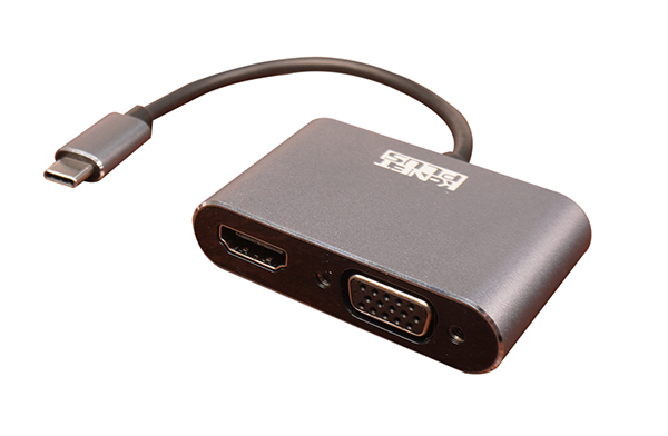 تبدیل Type-C به HDMI و VGA کی نت پلاس مدل KP-COCMV02