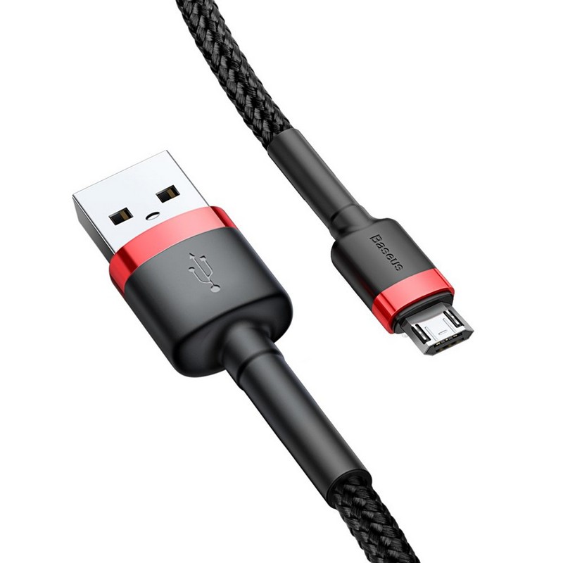 کابل Micro USB باسئوس مدل CAMKLF-C91 طول 2 متر