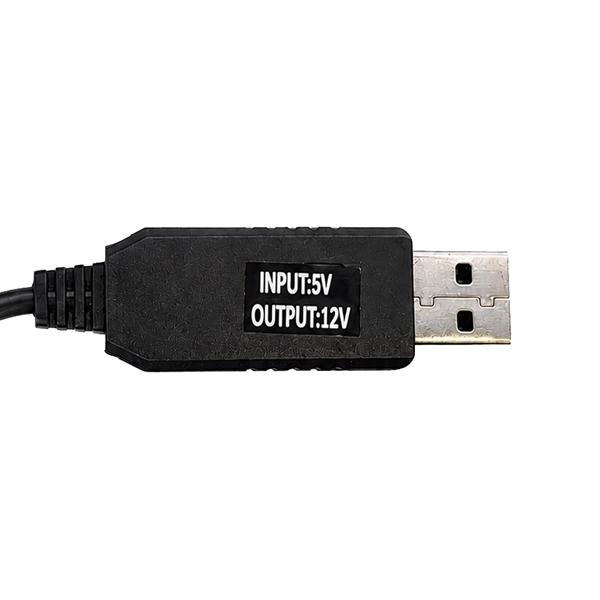 کابل تبدیل USB به DC خروجی 12 ولت