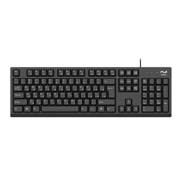 کیبورد باسیم زیچر مدل KB110