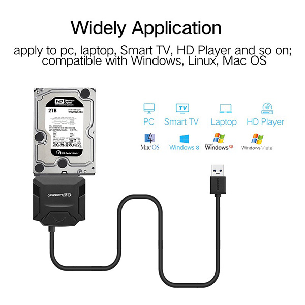 تبدیل USB 2.0 به SATA مدل 20215-CR108