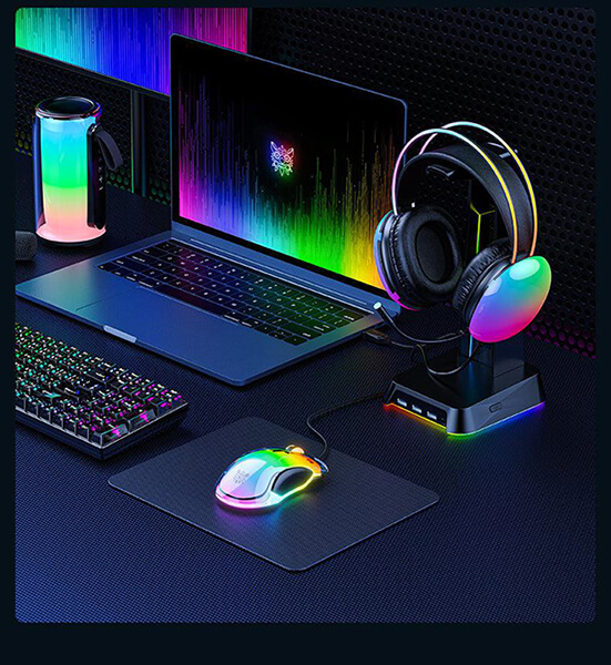 ماوس باسیم گیمینگ اونیکوما مدل CW925
