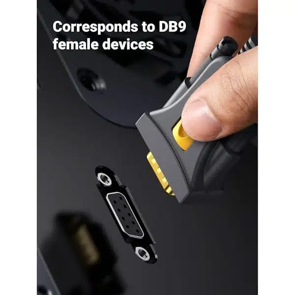 مبدل USB به سریال RS232 یوگرین CR104-20210 طول 1 متر