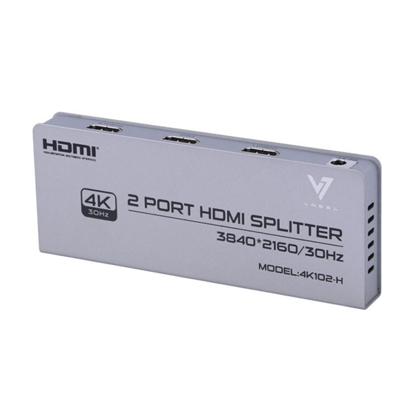 اسپلیتر ۲ پورت HDMI برند VASEL VSL-4K-102H