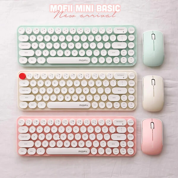 کیبورد و ماوس بی سیم مافی مدل I BEAN PURE