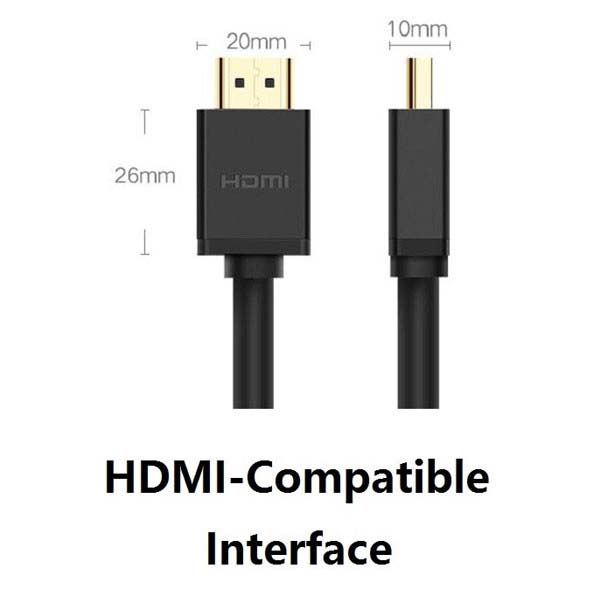 کابل HDMI 1.4 یوگرین مدل HD134-60177 طول 5 متر