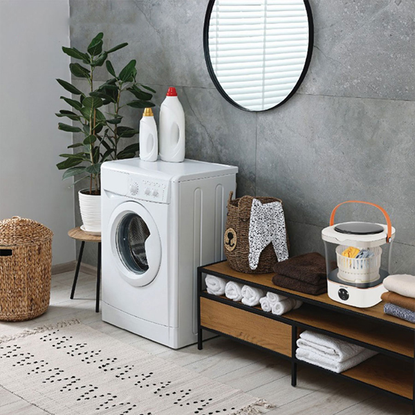 ماشین لباسشویی پرتابل گرین مدل GNMIWASH12L ظرفیت ۱۲ لیتر